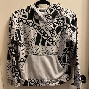 Adidas Monochrome Graphic Hoodie